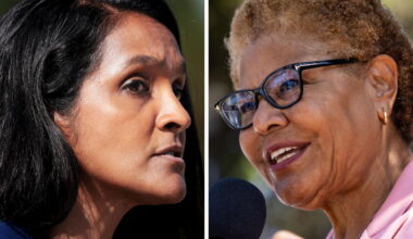 Raman takes big lead over Bass in latest poll for L.A. mayor's race