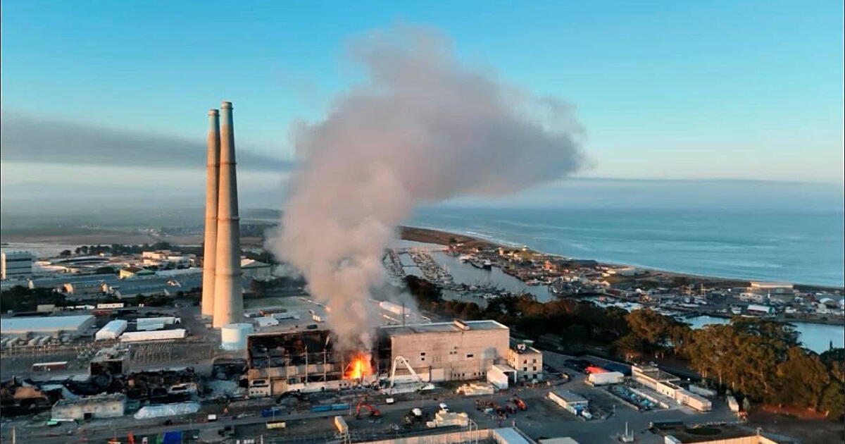Another battery fire erupts at Moss Landing, where some units are still charged