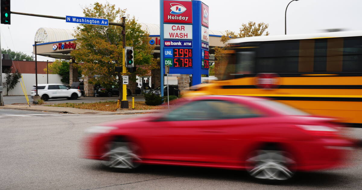 Fuel prices at record Labor Day high amid Iran war