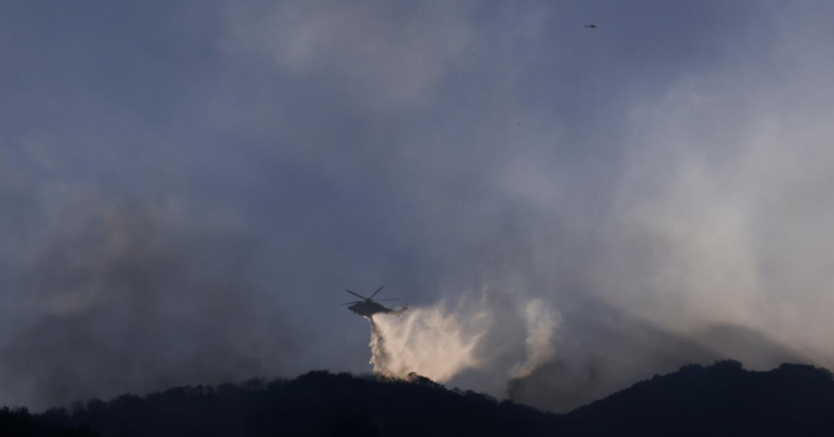 Evacuations lifted in fire burning near Getty Center