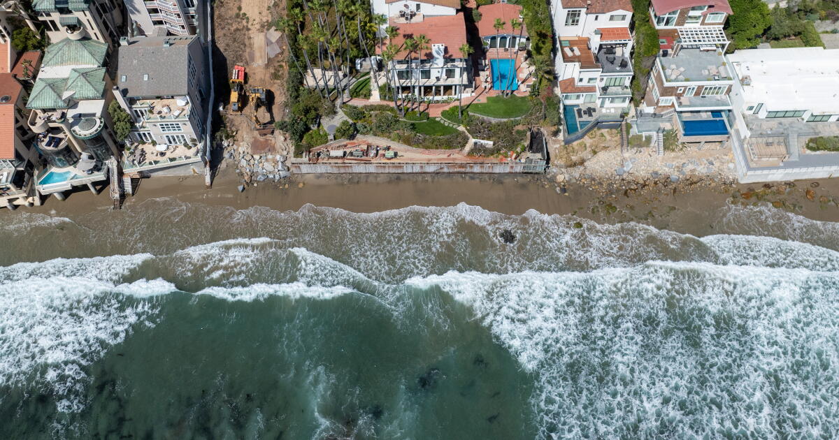 A billionaire was accused of stealing Malibu sand. Now he's donating a new beach to the public
