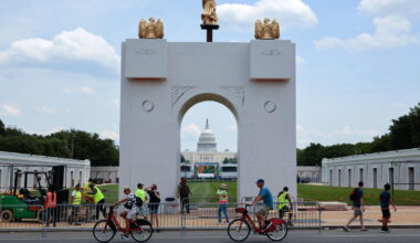 Ali: Trump's vanity arch is coming and it's no triumph