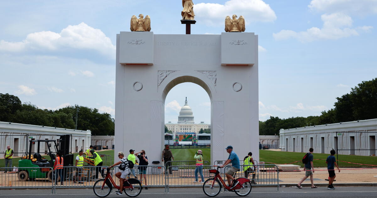 Ali: Trump's vanity arch is coming and it's no triumph