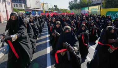 Iranians rally by the hundreds of thousands in biggest show of defiance since war began