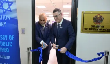 Pacific island nation Nauru opens embassy in Jerusalem - Israel & Jewish News