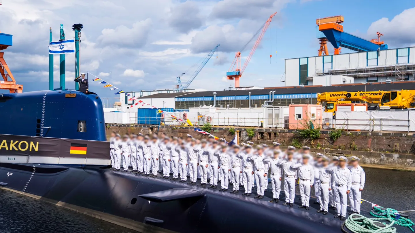 INS Drakon, sixth sub in Israel's fleet, sets sail from Germany - Israel & Jewish News