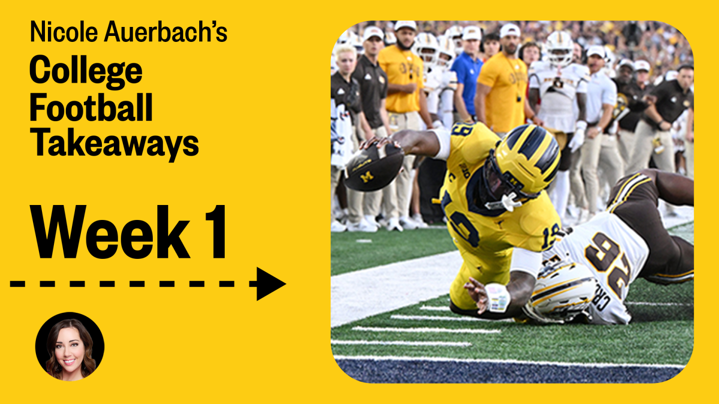 Takeaways from College Football Week 1: Mayhem in Michigan, concerns in Clemson