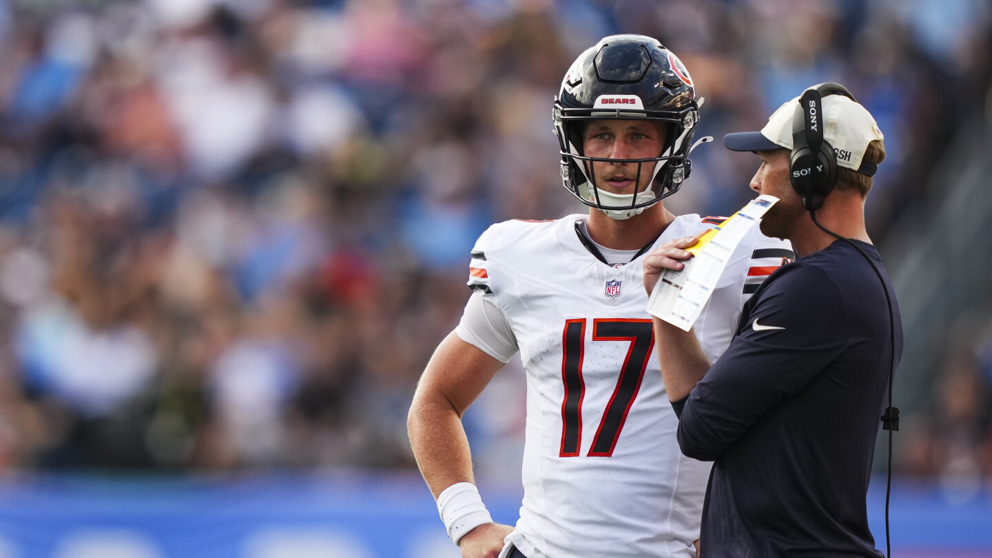Tyson Bagent clears concussion protocol, but Case Keenum will start