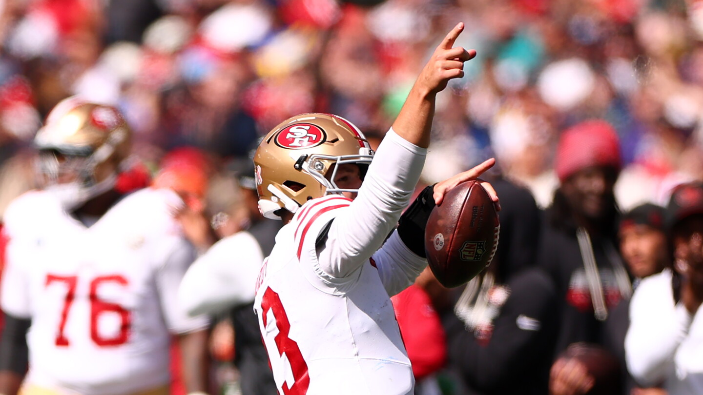 Brock Purdy, 49ers dominate Rams 27-7 in Australia