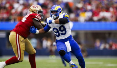 John Lynch: Aaron Donald makes the Rams better, but we're pretty good, too