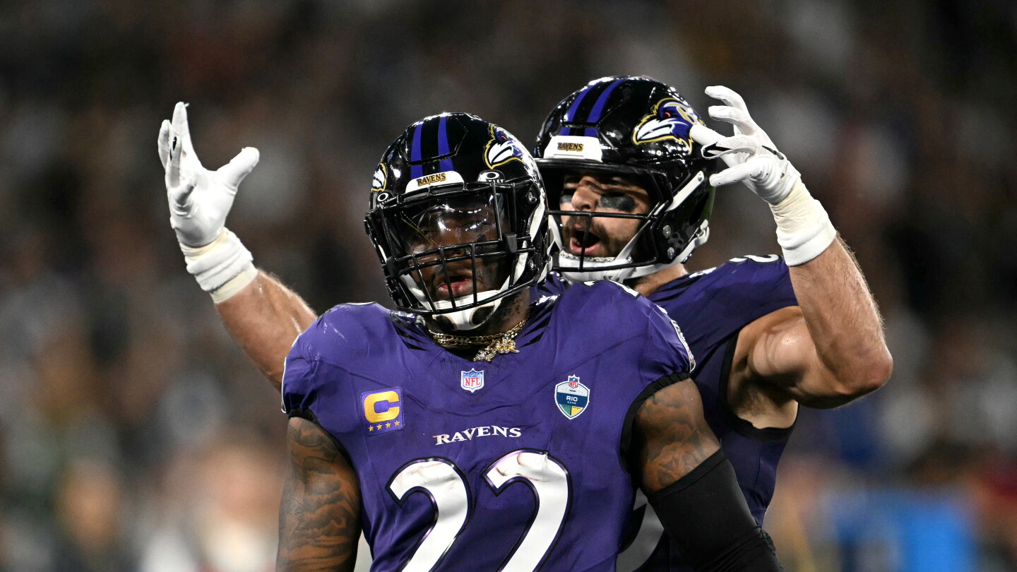 Ravens beat Cowboys 34-31 on final play in Brazil