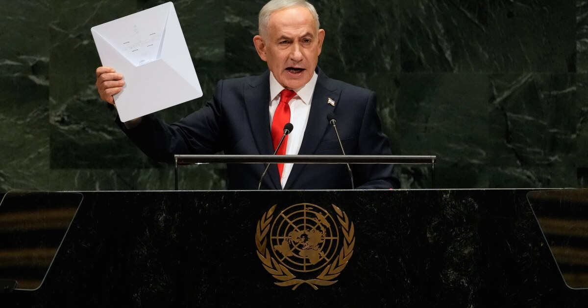 Netanyahu rages against critics, including Mamdani, at the U.N. General Assembly