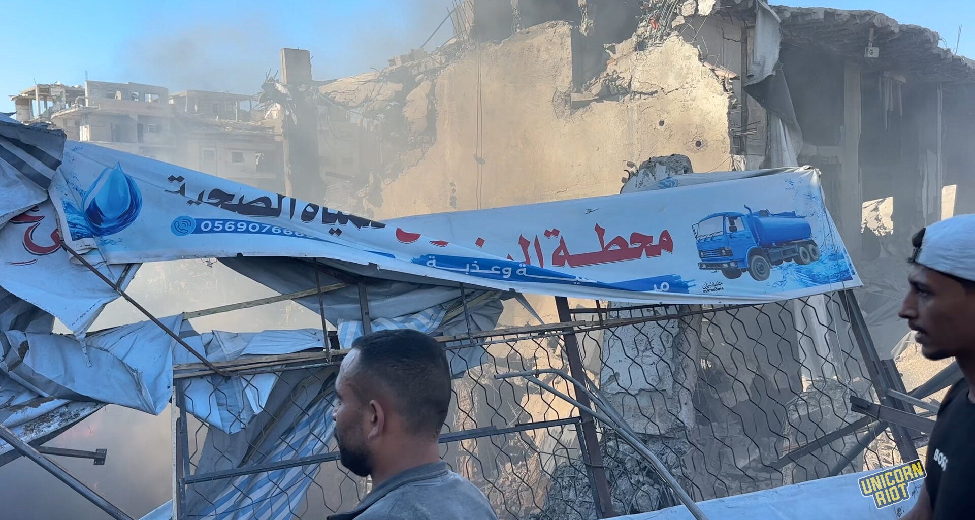 Israel Bombs Newly Built Water Desalination Plant in Gaza