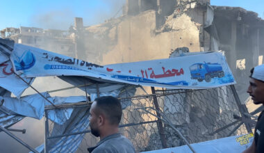 Israel Bombs Newly Built Water Desalination Plant in Gaza