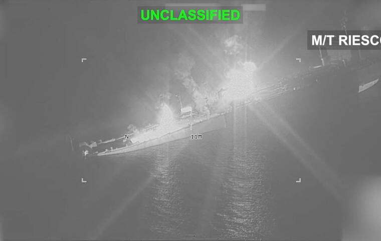 Iran, U.S. attack tankers in biggest shipping strikes of war