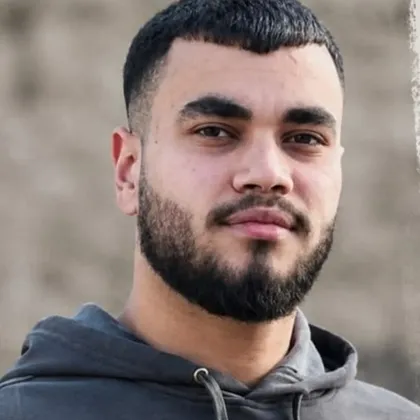 Moataz al-Atrash. Credit: Palestinian Prisoners Club Moataz al-Atrash