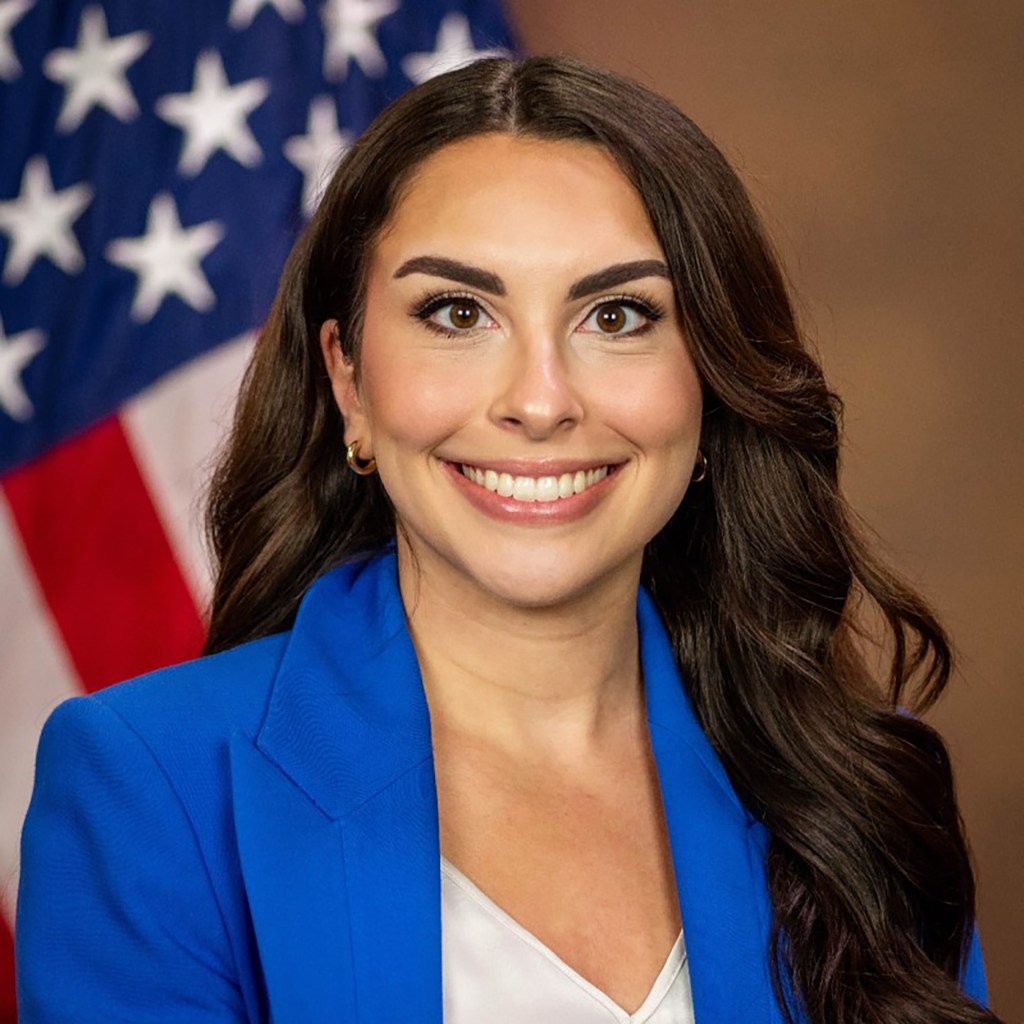 Headshot of Natalie Baldassarre, National Press Secretary.