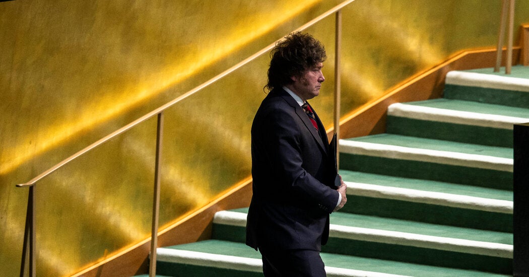As A.I. Panic Grows, Javier Milei Is Pitching Argentina As a Rules-Free Haven
