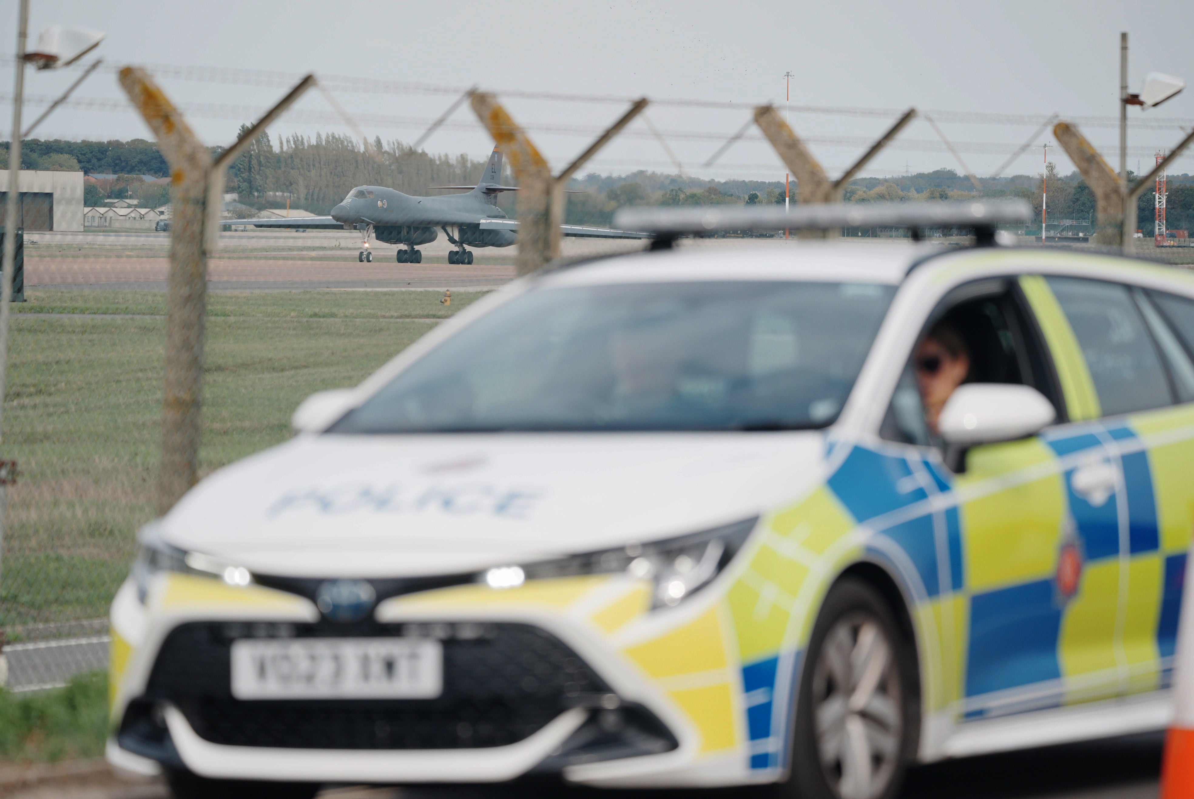 Several men have been bailed following a suspected terror plot on Sunday at RAF Fairford