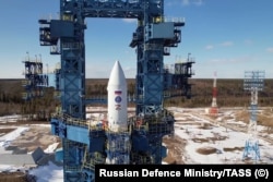 The Plesetsk cosmodrome, located in Russia's far north, is an important launch facility for Russia's military satellites.