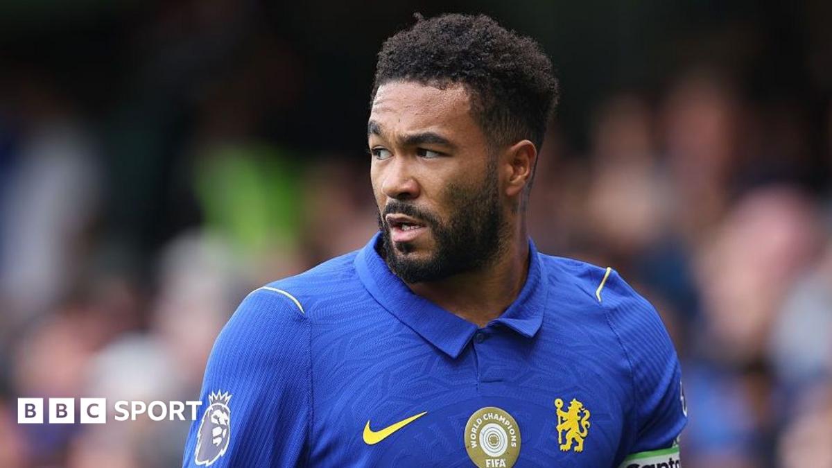 Reece James playing for Chelsea