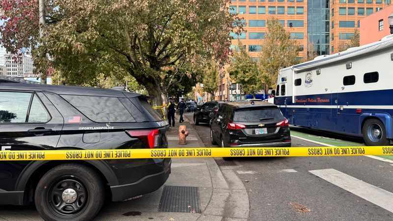 Officers responded to a “suspicious priority” call near SW Harvey Milk Street and SW Naito Parkway just after 9:15 a.m. (KATU)