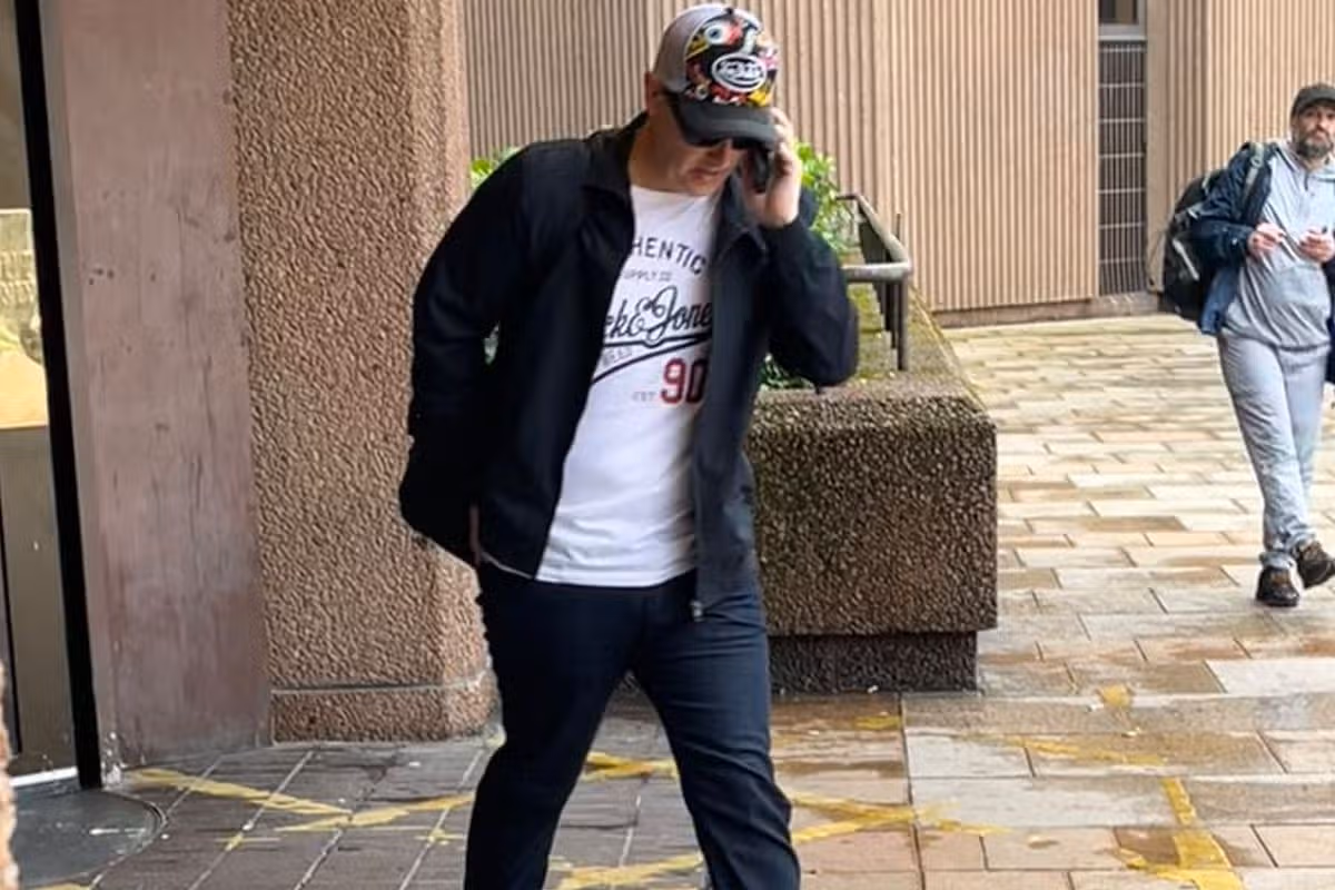 Dean Purvis outside Liverpool Crown Court