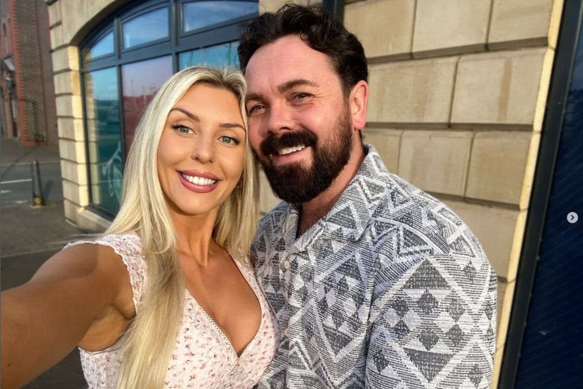 Ray Quinn and his wife Emily