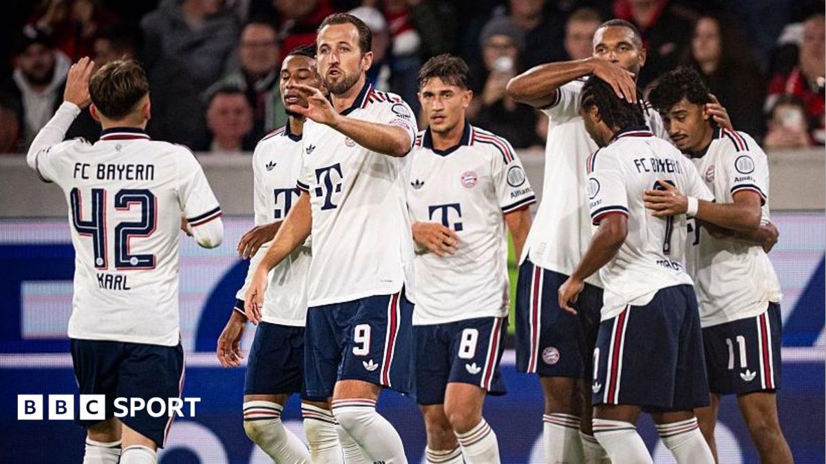 Freiburg 1-3 Bayern Munich: Bayern beat Freiburg as fans unveil Kompany banner