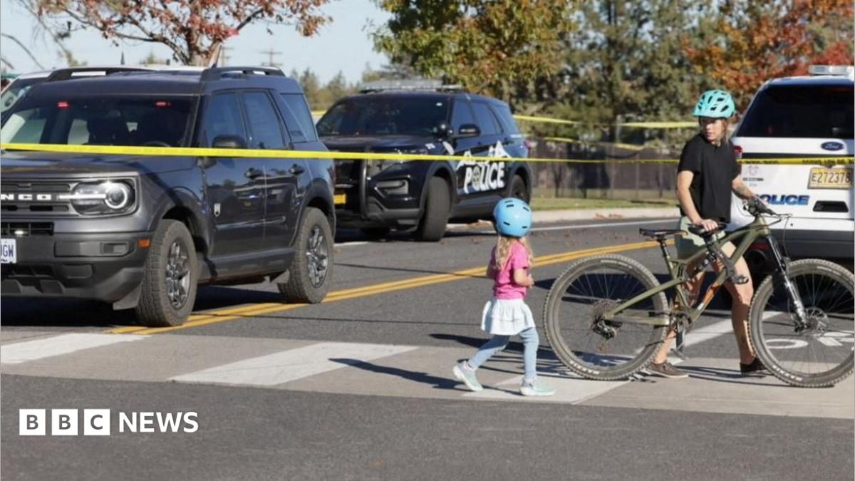 Three children and one teacher killed after 16-year-old opens fire at Oregon primary school
