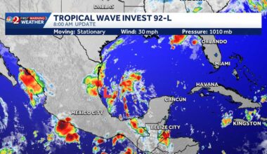 National Hurricane Center tags Invest 92-L in Gulf