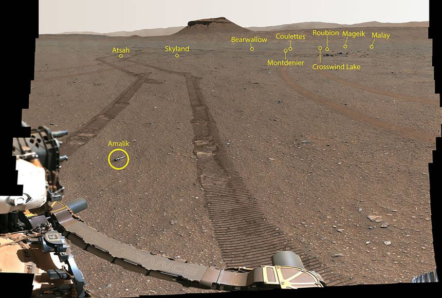 Perseverance has already dropped 10 samples off at a designated sample depot on Mars, which could be picked up by future missions.