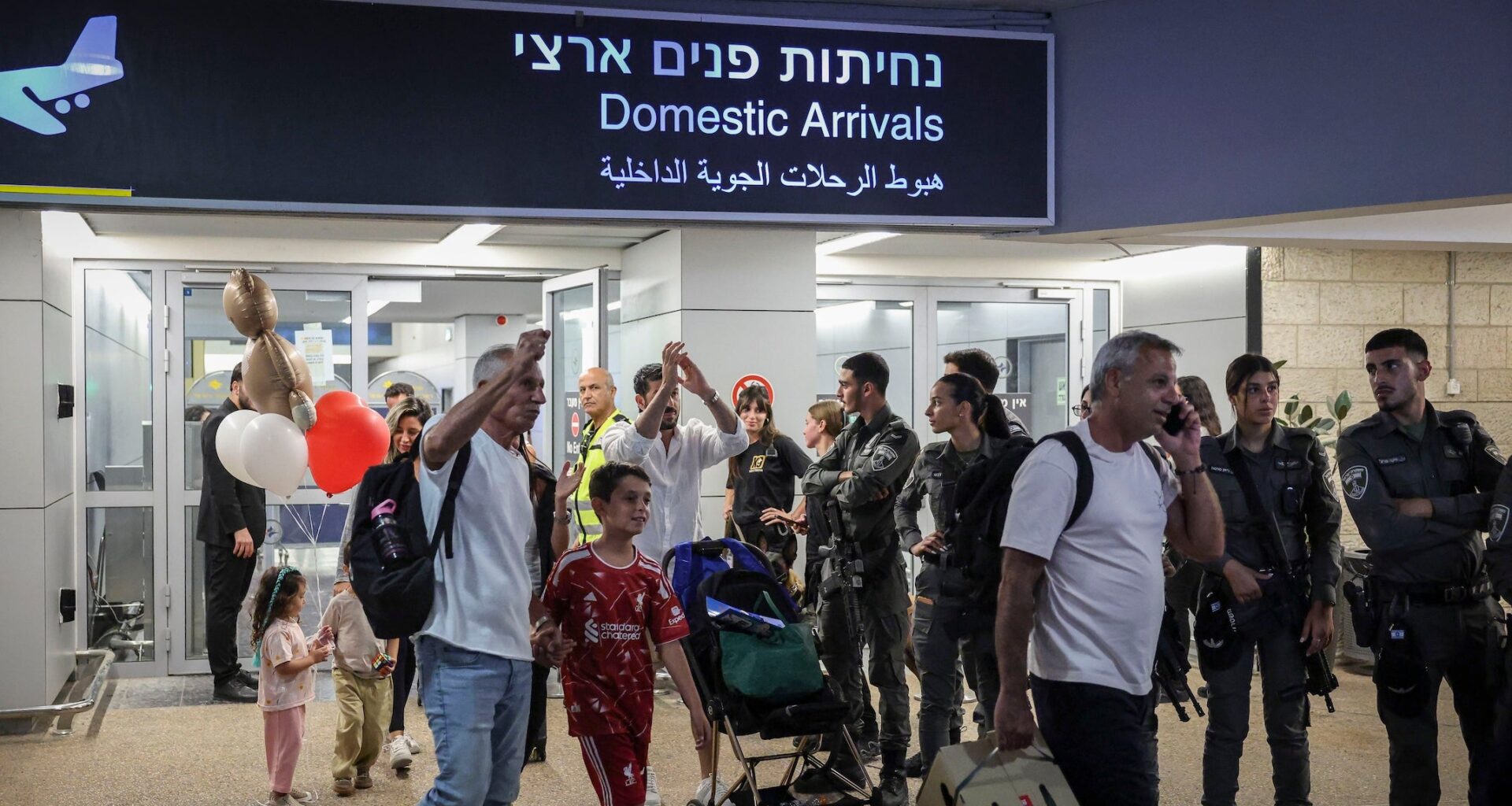 Israelis coming home