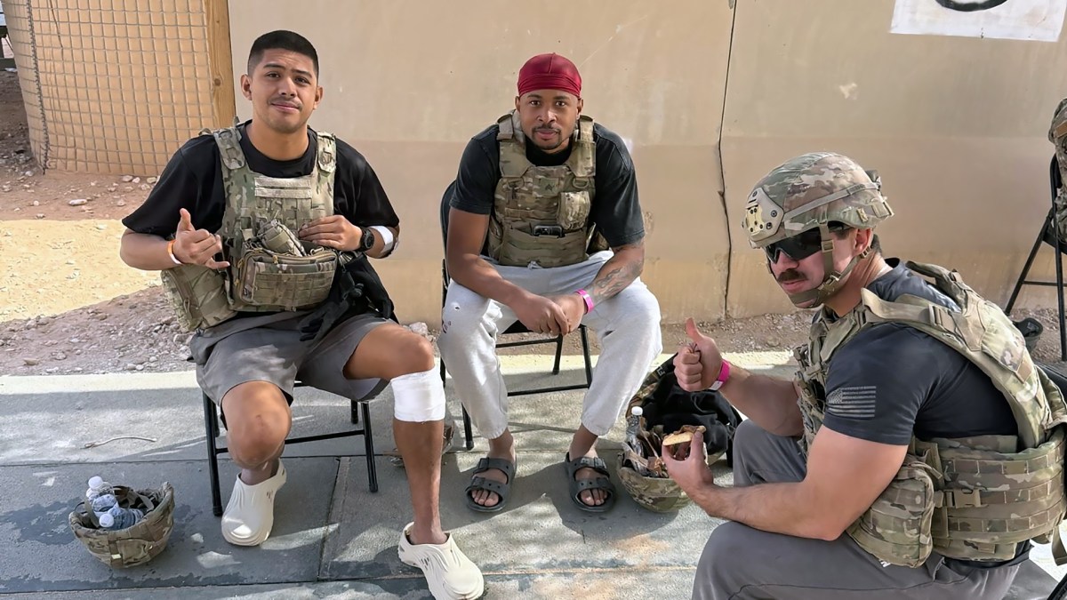 Soldiers recount Iranian missile attack and return home