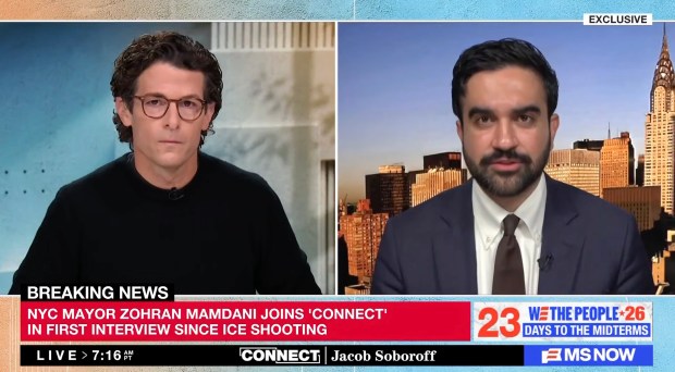 Mayor Mamdani spoke to MS Now's Jacob Soboroff on Sunday morning about the ICE shooting of Oscar Belgal.
