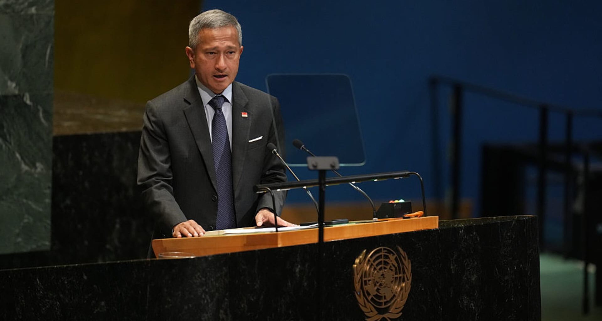 Singapore foreign minister Vivian Balakrishnan on Hormuz