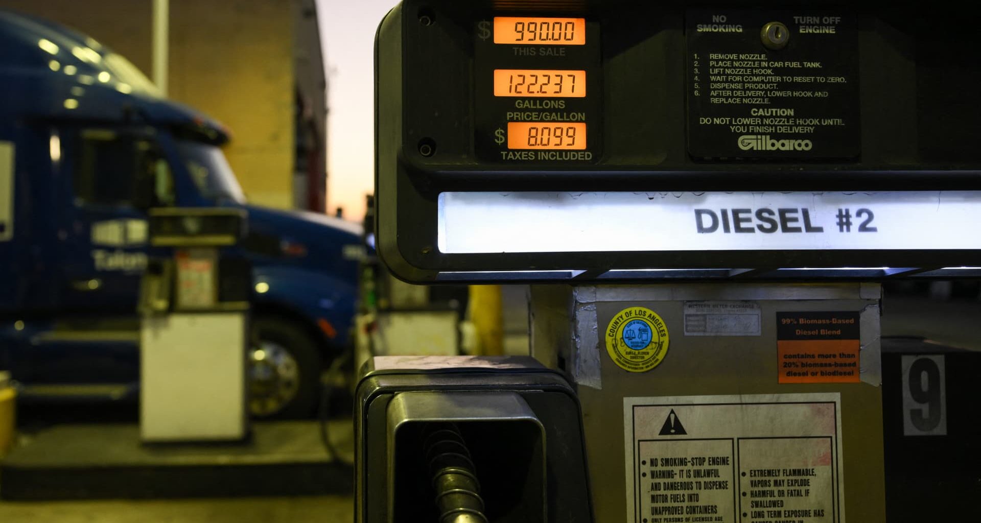 Trump allows cheaper diesel on highways as fuel costs surge