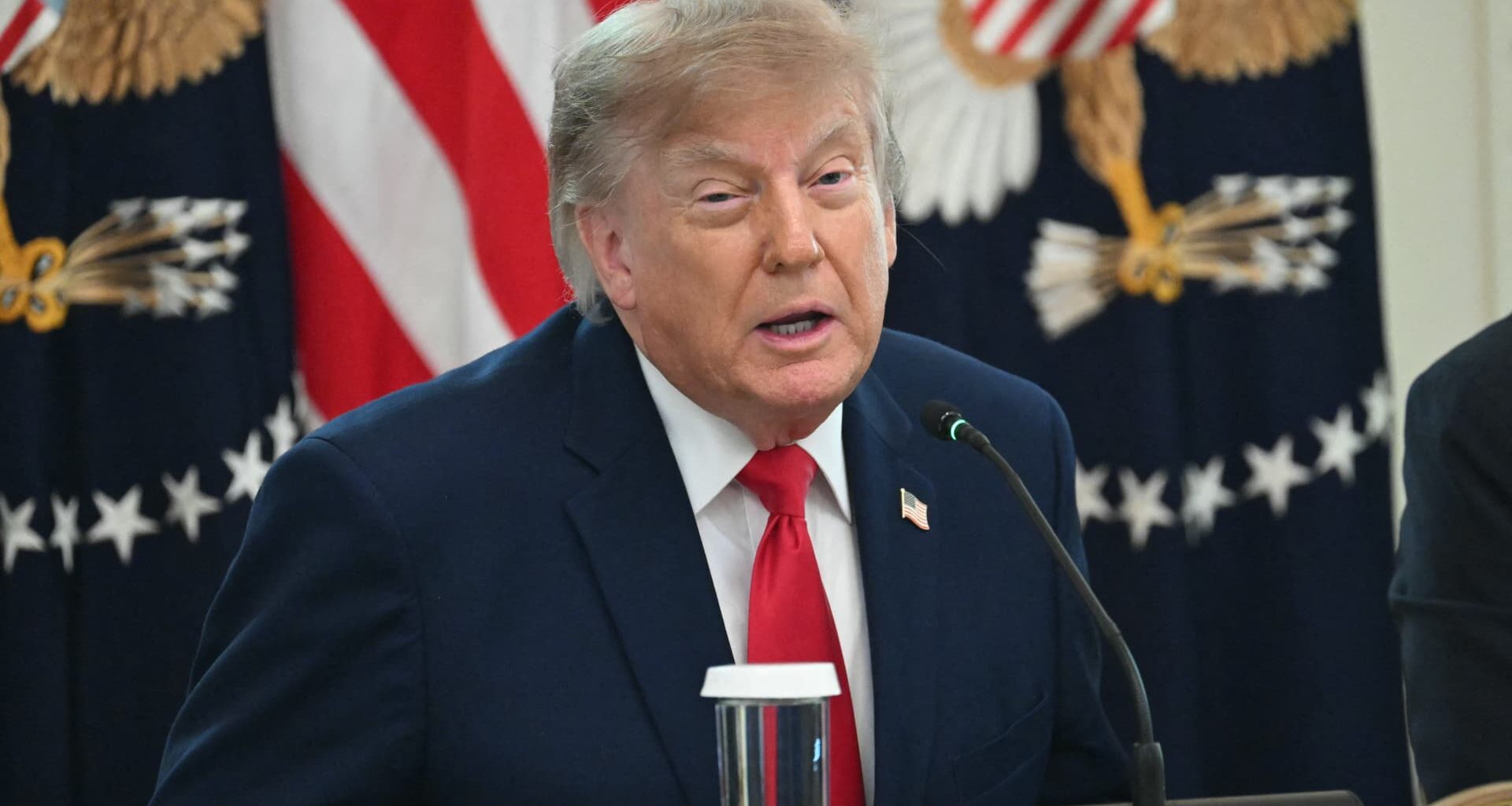 Trump jokes $5,000 cash would buy hamburger and dessert at Mar-a-Lago