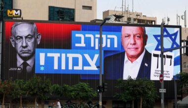 Israel exit polls show split with neither bloc near majority