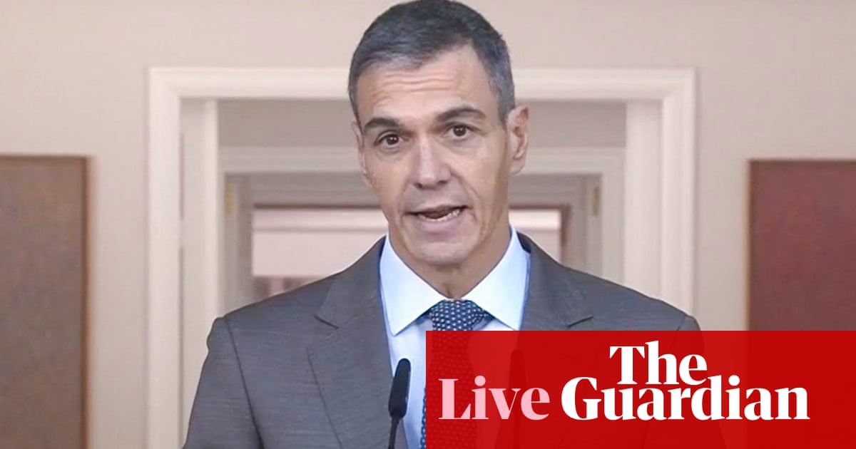 Spain’s Sánchez calls snap election amid national housing crisis – Europe live | Spain