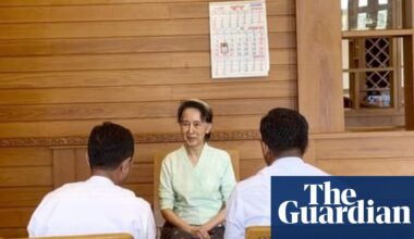Myanmar’s ousted leader Aung San Suu Kyi seen in rare photos after receiving gift from King Charles | Myanmar