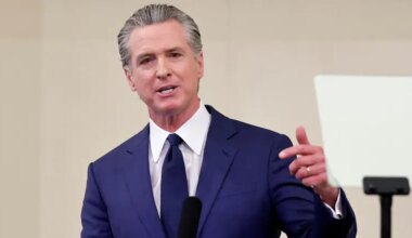 Newsom calls for conditions on US aid to Israel