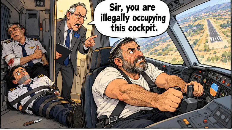 The international community responds (satire)