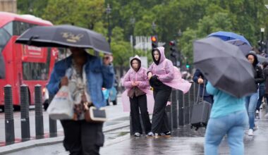 London weather: Commuters face sudden 10C temperature drop today as rain drenches capital - London Evening Standard