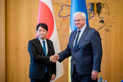 Sybiha Meets Japanese Lawmakers in Kyiv to Discuss Further Security Cooperation