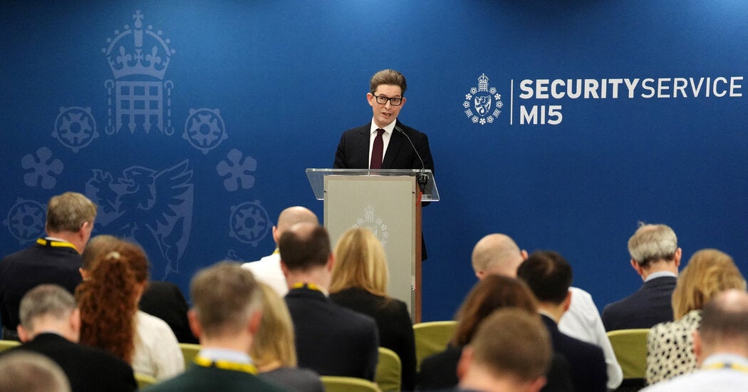 MI5 Chief Warns of Escalating Hybrid Threats From Iran and Russia on British Soil