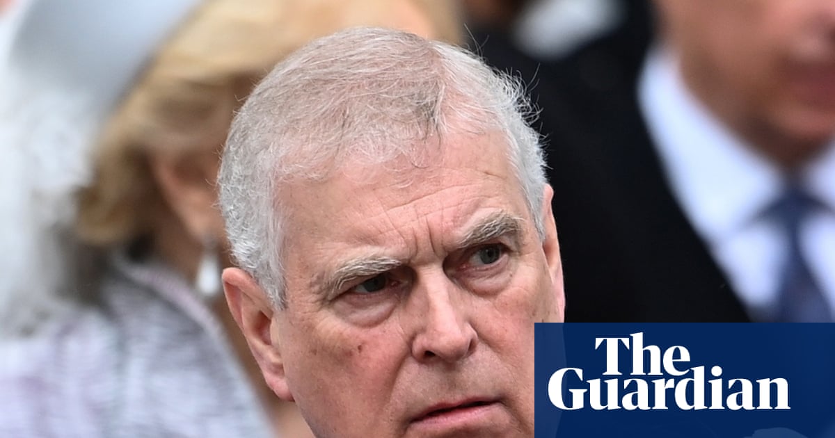 Buckingham Palace says it will not fund Andrew’s legal action against police | Andrew Mountbatten-Windsor