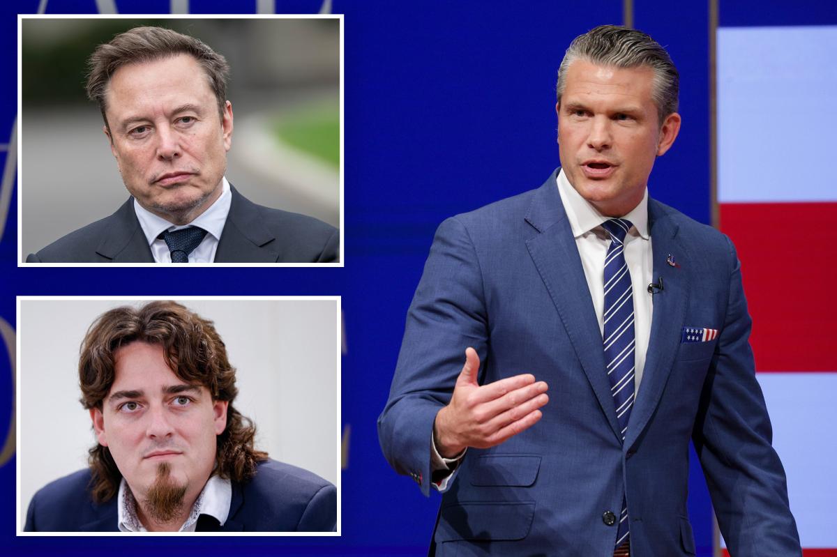 Pete Hegseth taps Elon Musk, Palmer Luckey, Newt Gingrich to study future of war for US military