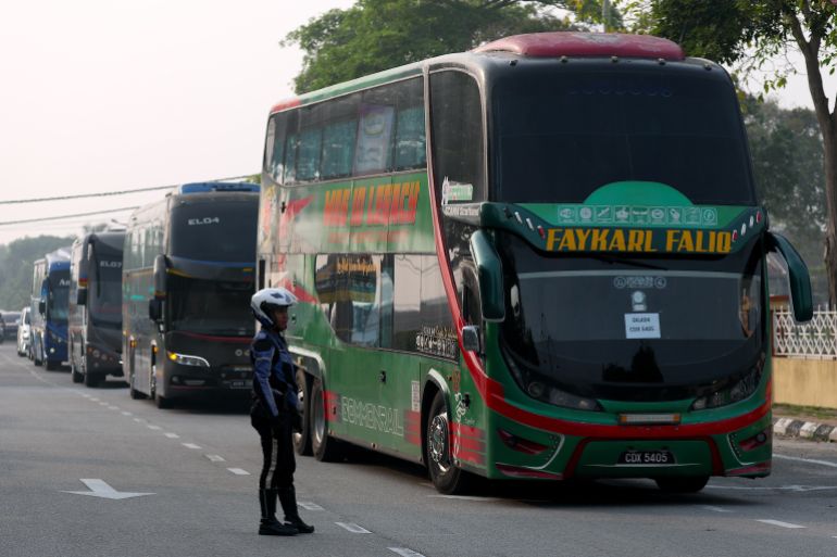 An initial group of 1,476 people from Myanmar are deported from Malaysia on September 29, 2026, first my bus and then by Myanmar navy ships