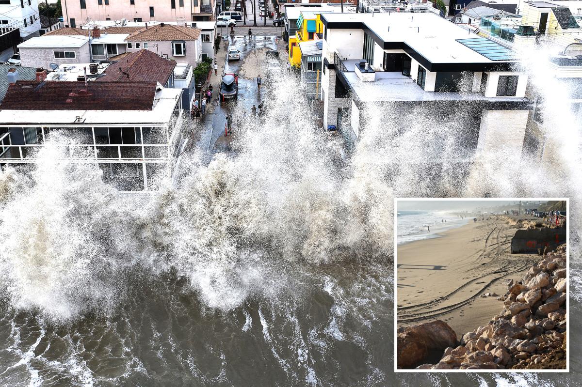 El Niño causes ocean phenomenon waves to raise California sea levels